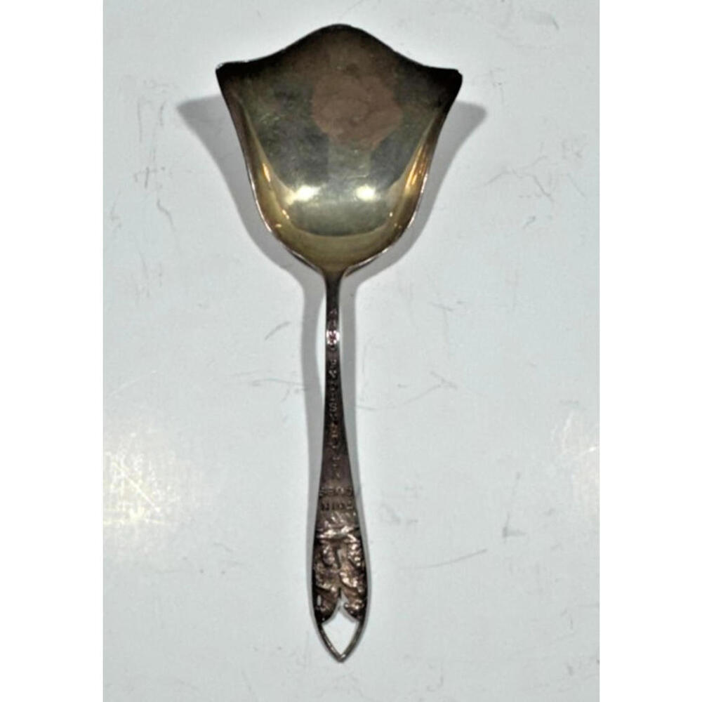 Yellowstone National Park Sterling Silver Souvenir Spoon Twin Cub Bears- Vintage